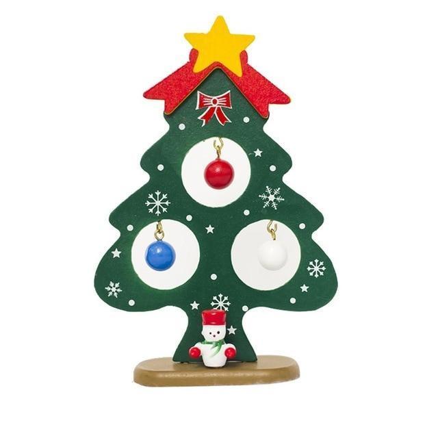 Christmas New Year's Tree Small Ornament Tree Decorations