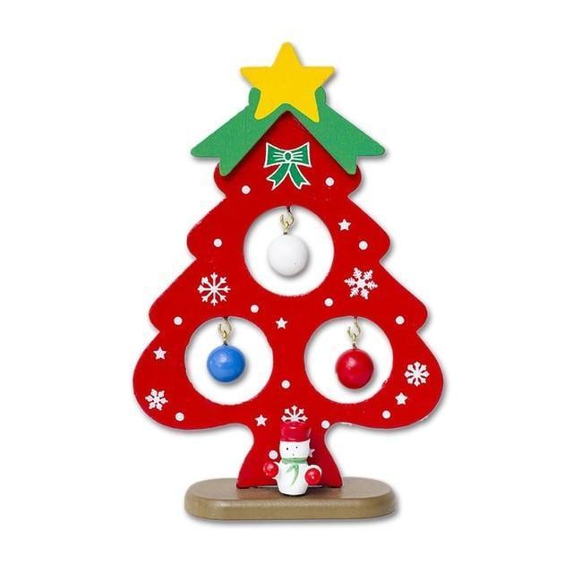 Christmas New Year's Tree Small Ornament Tree Decorations