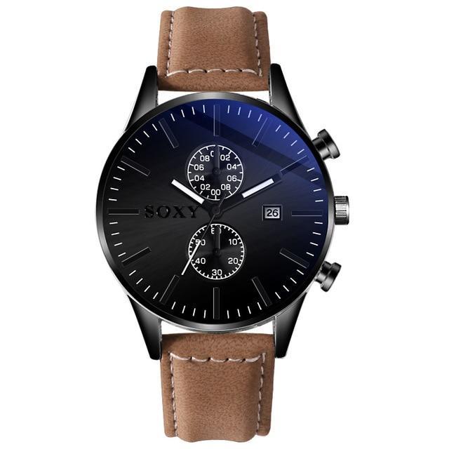 Creative Masculine Relogio saat Luxury Quartz Watch