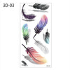 Waterproof Temporary 3D Tattoo Stickers