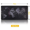 Premium XL Extended LED Mouse Pad - World Map
