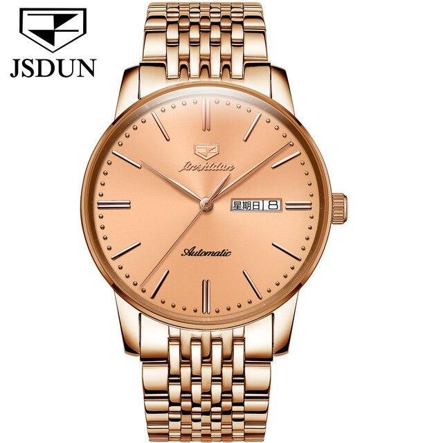 Men Automatic Mechanical Watch with Tungsten steel Waterproof