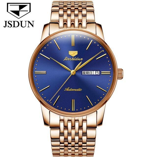 Men Automatic Mechanical Watch with Tungsten steel Waterproof