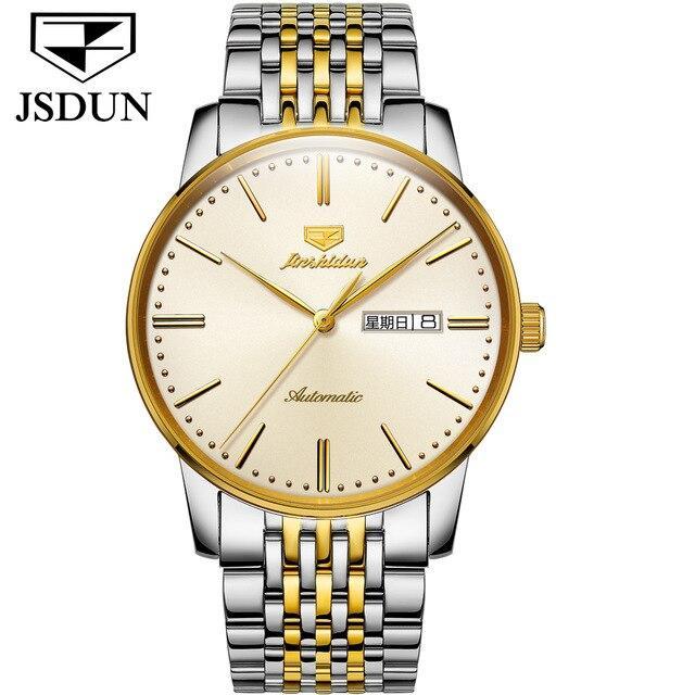 Men Automatic Mechanical Watch with Tungsten steel Waterproof