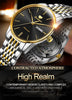Men Automatic Mechanical Watch with Tungsten steel Waterproof