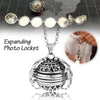 Expanding Photo Locket Necklace Pendant Angel Wings Choker Necklace Gift Jewelry Decoration Delicate Ornaments Necklaces Torque