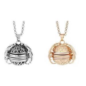 Expanding Photo Locket Necklace Pendant Angel Wings Choker Necklace Gift Jewelry Decoration Delicate Ornaments Necklaces Torque